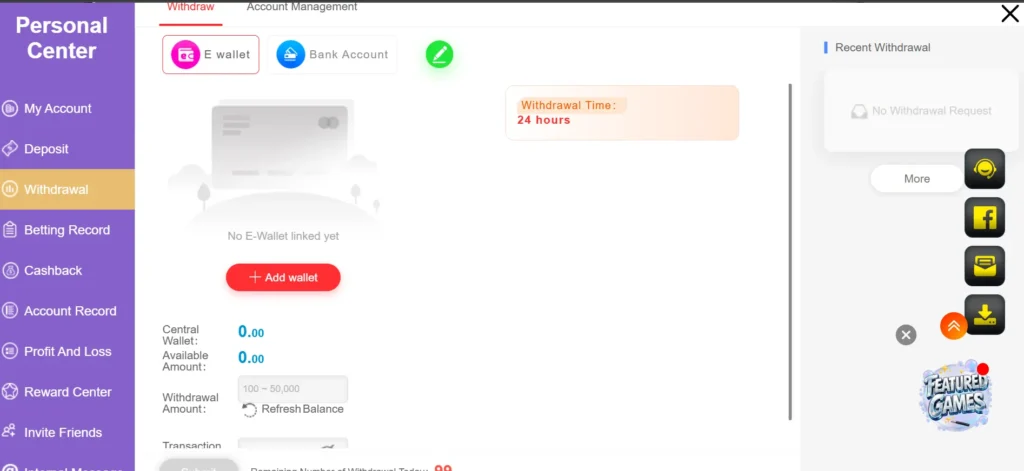 pkcasino game withdraw